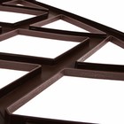 Ограждение декоративное, 35×232 см, 4 секции, пластик, коричневое, MODERN, Greengo - Фото 10