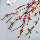 Декор ветка лоза "Розочки" 150 см (фасовка 5 шт, цена за 1шт), микс - Фото 1