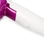 Фен Centek CT-2230 Violet, 1200 Вт, 2 скорости, складная ручка, бело-фиолетовый - Фото 2