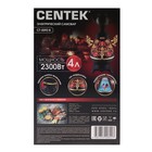 Самовар Centek CT-0092 B, металл, 4 л, 2100 Вт, LED, керамический заварник, черный-золото - Фото 8