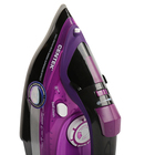 Утюг Centek CT-2327 VIOLET, 2600 Вт, керамическая подошва, 380 мл, фиолетовый - Фото 3