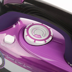 Утюг Centek CT-2327 VIOLET, 2600 Вт, керамическая подошва, 380 мл, фиолетовый - Фото 4