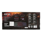 Клавиатура Marvo KG750, игровая, проводная, мембранная, подсветка, USB, 119 клавиш, черная - Фото 6