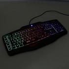 Клавиатура Marvo KG750, игровая, проводная, мембранная, подсветка, USB, 119 клавиш, черная - Фото 8