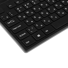 Комплект клавиатура и мышь Rapoo X8100, беспроводной, мембранный, 1000 dpi, USB, black - Фото 2
