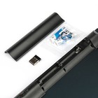 Комплект клавиатура и мышь Rapoo X9310, беспроводной, мембранный, 1000 dpi, USB, black - Фото 4