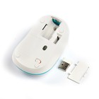 Мышь Rapoo M10, беспроводная, оптическая, 1000 dpi, USB, голубая - Фото 5