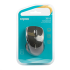 Мышь Rapoo 3910, беспроводная, оптическая, 1000 dpi, USB, черная - Фото 6