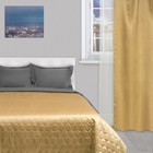 Штора портьерная «Этель» 130х280 см, Дамаск AMBER SOLID - Фото 6