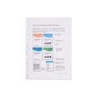 Файл-вкладыш А4, 10 штук, Erich Krause Semi-Clear Economy, прозрачный - Фото 1