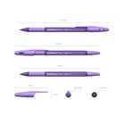 Набор ручек шариковых 3 штуки R-301 Violet Stick & Grip, узел 0.7 мм, чернила фиолетовые, резиновый упор, длина линии письма 2000 метров, европодвес - Фото 2