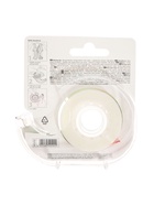 Клейкая лента канцелярская, 12 мм × 20 метра, ErichKrause Invisible, матовая, незаметная, в диспенсере, блистер - фото 45402314