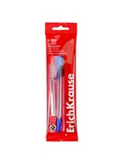 Набор ручек шариковых 4 цвета ErichKrause R-301 Classic Stick, узел 1.0 мм, чернила: синие, чёрные, красные, зелёные, длина линии письма 2000 метров, европодвес 3395634 - фото 5389199