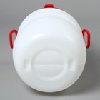 Фляга пищевая, 50 л, горловина 33.6 см, пластиковая, с герметичной крышкой - Фото 3