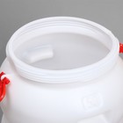 Фляга пищевая, 50 л, горловина 33.6 см, пластиковая, с герметичной крышкой - Фото 6