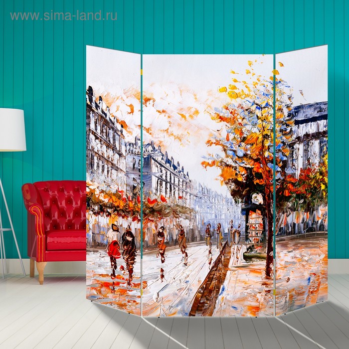 Ширма "Осень", 160 × 160 см - Фото 1