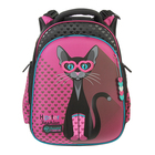Рюкзак каркасный Hummingbird T 39 х 28 х 20 см, для девочки, «Кошка», розовый - Фото 1