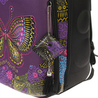 Рюкзак каркасный Hummingbird T 39 х 28 х 20 см, для девочки, «Бабочка», сиреневый/чёрный - Фото 3