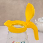 Набор питьевой «Подсолнух», стеклянный, 7 предметов: кувшин 1.5 л, стаканы 250 мл, 6 шт - Фото 3