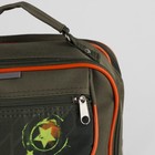 Рюкзак школьный, 2 отдела на молниях, 2 наружных кармана, цвет хаки - Фото 4