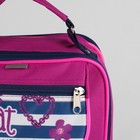 Рюкзак школьный, 2 отдела на молниях, 2 наружных кармана, цвет розовый - Фото 5