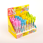 Стираемая ручка «Жест», шариковая, синий стержень, узел 0.8 мм, МИКС - Фото 2