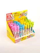 Стираемая ручка «Жест», шариковая, синий стержень, узел 0.8 мм, МИКС - Фото 2