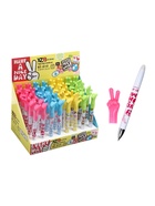 Стираемая ручка «Жест», шариковая, синий стержень, узел 0.8 мм, МИКС - Фото 3