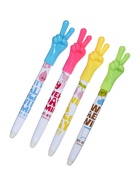 Стираемая ручка «Жест», шариковая, синий стержень, узел 0.8 мм, МИКС - Фото 5