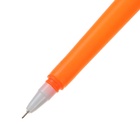 Ручка-прикол Calligrata «Морковка», чёрный стержень, гелевая (комплект 12 шт) - фото 68074508