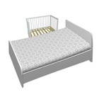 Кровать детская приставная «Фея 100», цвет белый - Фото 2