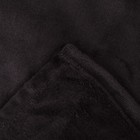 Халат женский с капюшоном KAFTAN "Queen" чёрный, р-р 46-48, 100% п/э, велсофт - Фото 7
