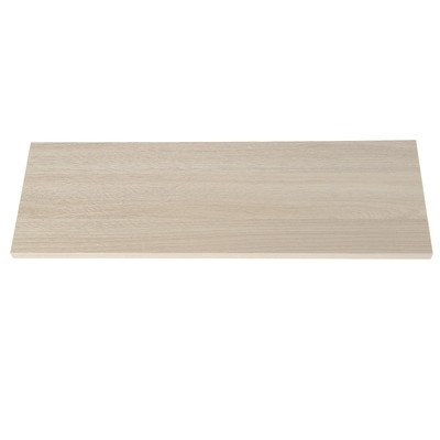 Полка универсальная, 600×200×16 мм, цвет ясень шимо светлый