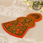 Доска разделочная «Девочка», 25×34 см, дерево, хохлома, МИКС - Фото 2