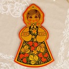 Доска разделочная «Девочка», 25×34 см, дерево, хохлома, МИКС - Фото 3