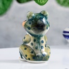 Фигурка фарфор гжель «Лягушка мечта», 7 см, цветная - Фото 2