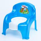 Горшок-стульчик с крышкой, цвет МИКС - фото 109079259
