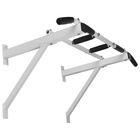 Турник настенный, трёххватный, белый - Фото 5