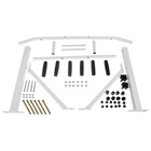 Турник настенный, трёххватный, белый - Фото 6