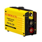 Сварочный аппарат инверторный Eurolux IWM220, 220 В, 10-220 А, IP21, дуга 28.8 В - Фото 1