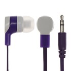 Наушники Luazon VBT 1.7, вакуумные, плоский провод, МИКС - Фото 2