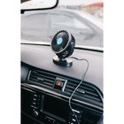 Вентилятор салона TORSO, 12 В, поворотный 360° - Фото 1