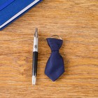 Набор подарочный 2в1 (ручка, брелок-галстук) микс - Фото 7