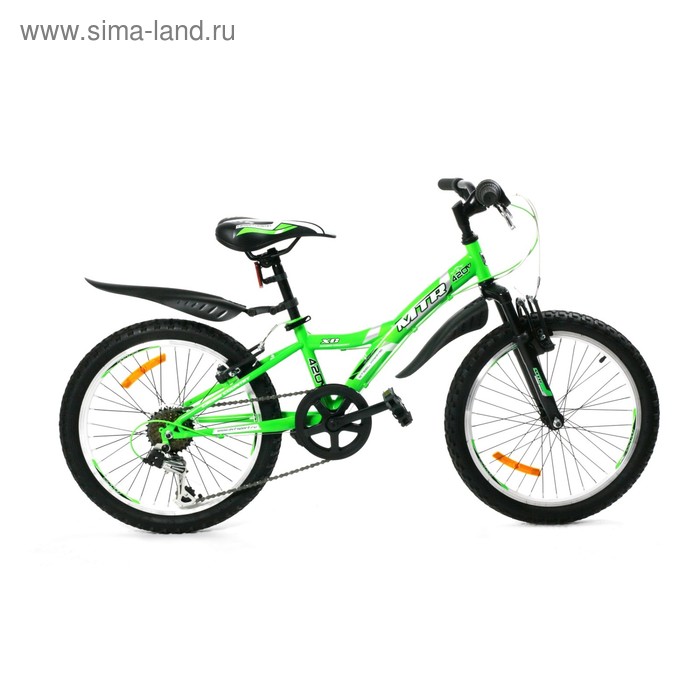 Велосипед 20" MTR Andes 420V, 2017, цвет зеленый - Фото 1