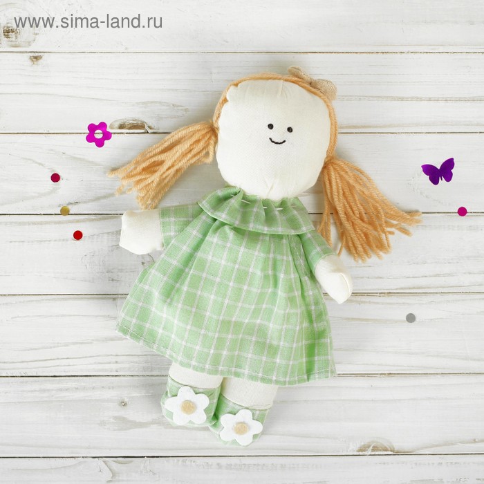 Подвеска «Людмила», кукла с цветочками на голове и ножках, цвета МИКС - Фото 1