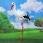 Садовая фигура "Аист", 85*18*40 см - Фото 2
