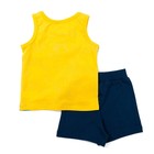Комплект для мальчика (майка, шорты), рост 98 см, цвет жёлтый CSB 9711 (176) - Фото 2
