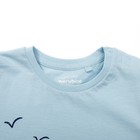 Комплект для мальчика (футболка, шорты), рост 80 см, цвет голубой - Фото 3
