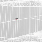 Горка-накопитель из четырёх корзин, полукруглая, 120×60×138.5 см, белая - Фото 3