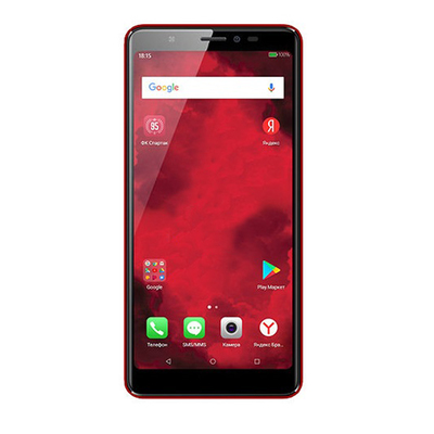 Смартфон BQ S-5500L Advance LTE Red (ФК Спартак-Москва), цвет красный